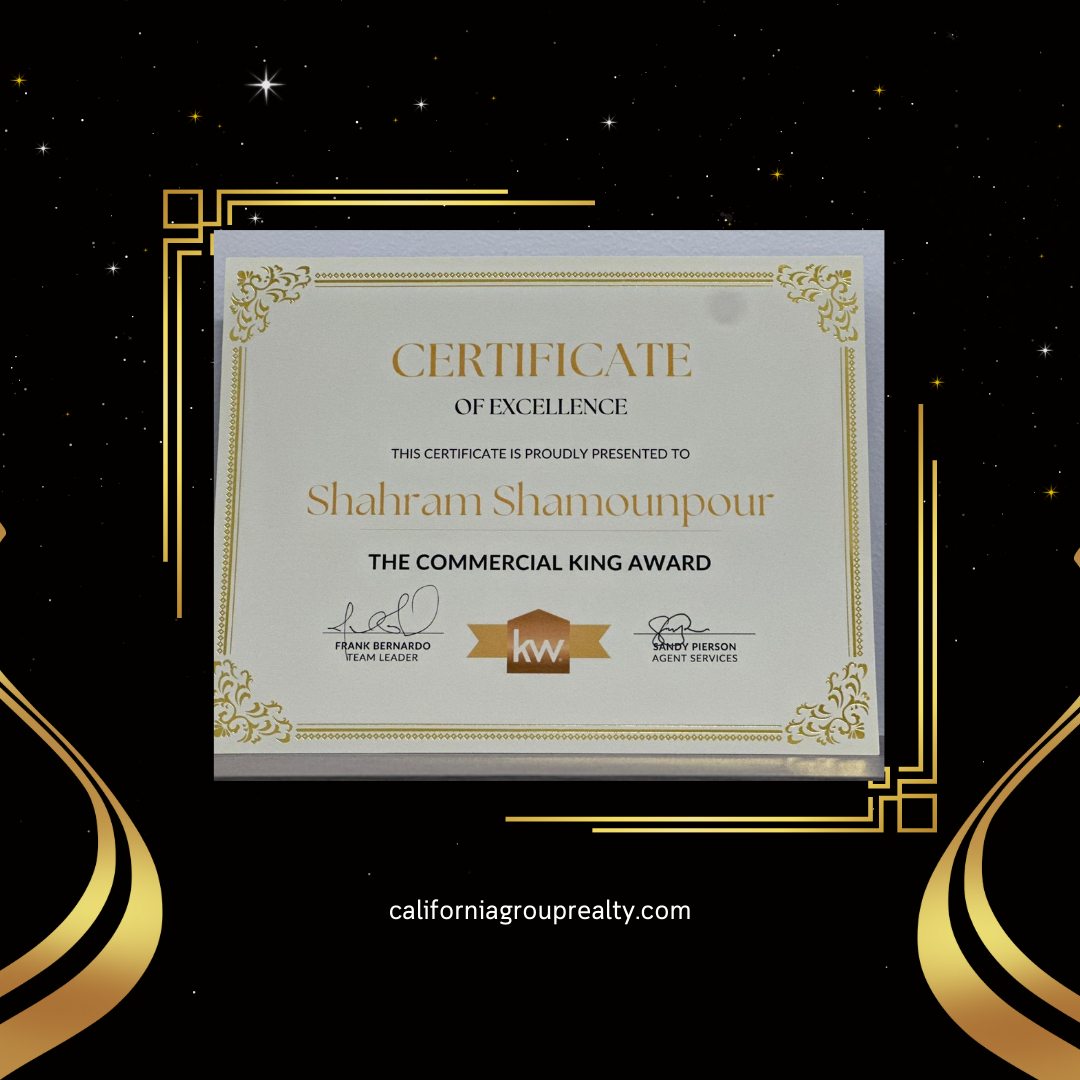 The Commercial King Award — 2024