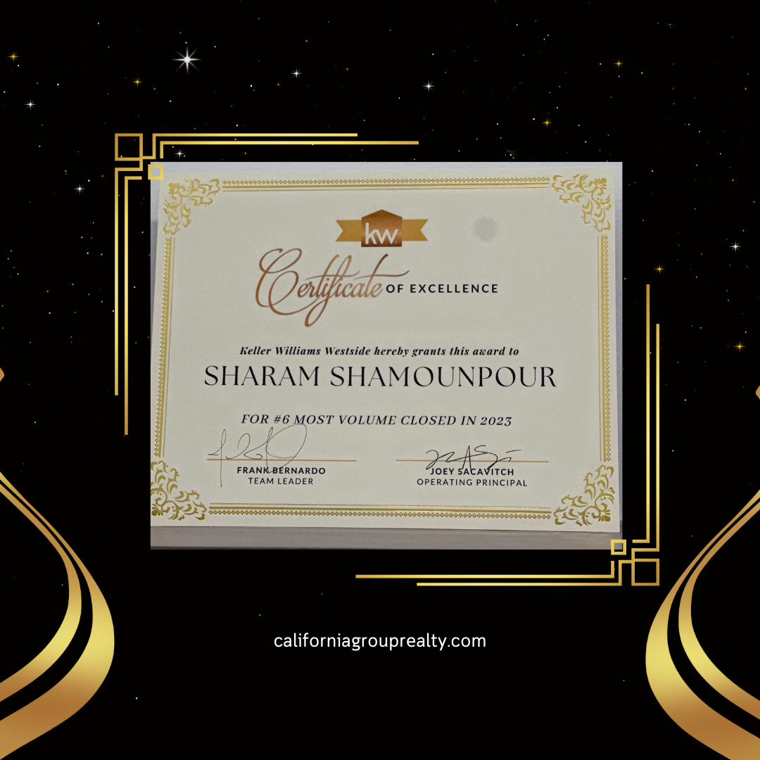 Certificate of Excellence — #6 Volume — 2023